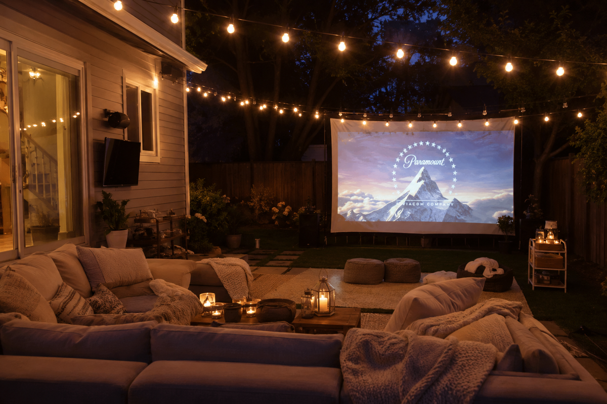 5 Ways a Projector Upgrades Your Space — At Work, At Home, or Outdoors